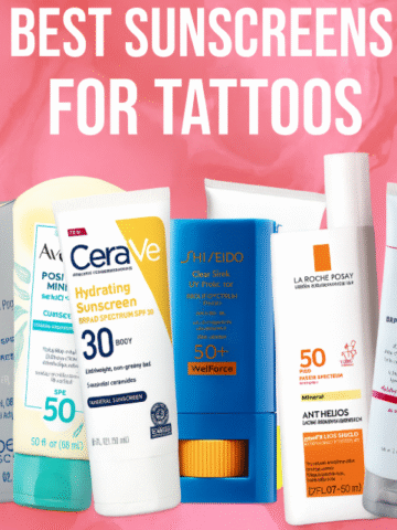 Best Sunscreens for Tattoos
